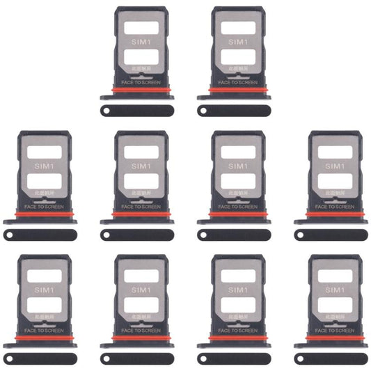 For Xiaomi 14T 5G 10pcs Original SIM Card Tray + SIM Card Tray, For Xiaomi 14T 5G(Original)