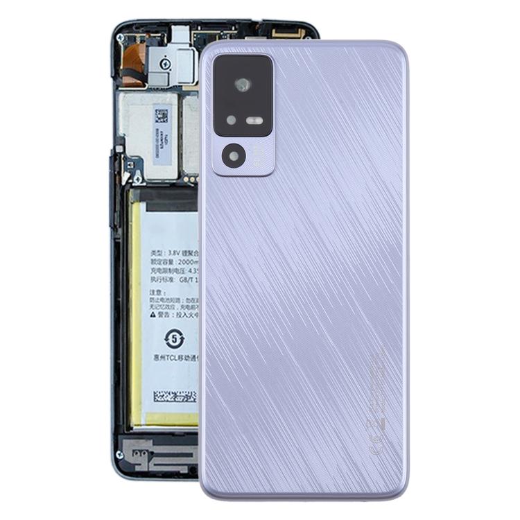 For TCL 40R T771K Original Back Cover with Camera Lens Cover, For TCL 40 R(Original with Camera Lens Frame)