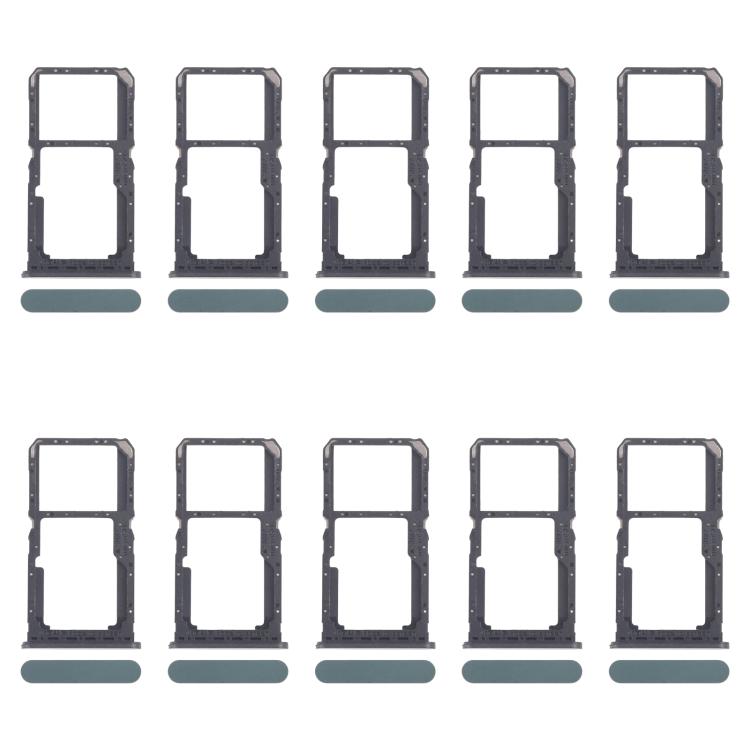 For OPPO A80 5G CPH2639 10pcs Original SIM Card Tray + SIM Card Tray / Micro SD Card Tray, For OPPO A80 5G (Original), For OPPO A80 5G(Original)