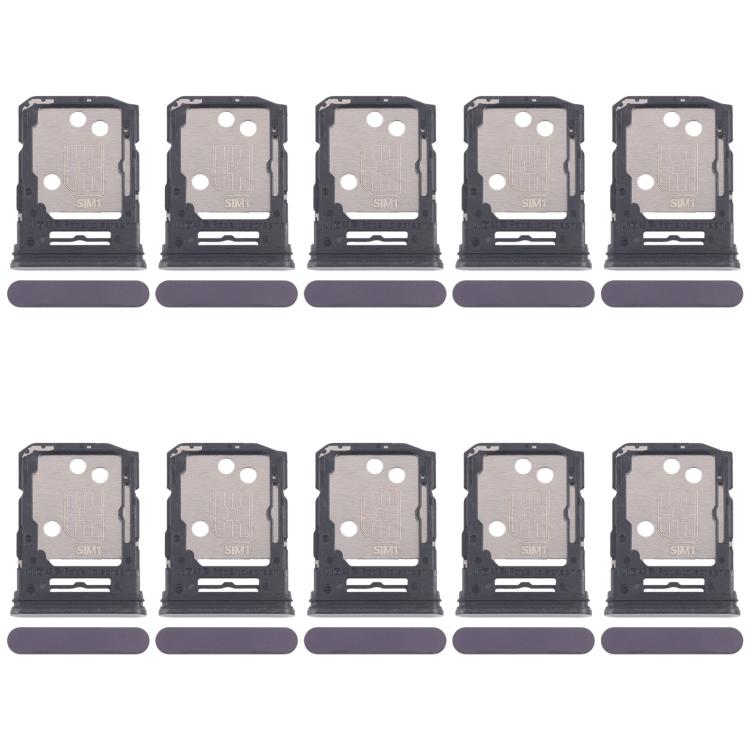 For OPPO Reno12 Pro CPH2629 10pcs Original SIM Card Tray + SIM Card Tray / Micro SD Card Tray, For OPPO Reno12 Pro (Original)