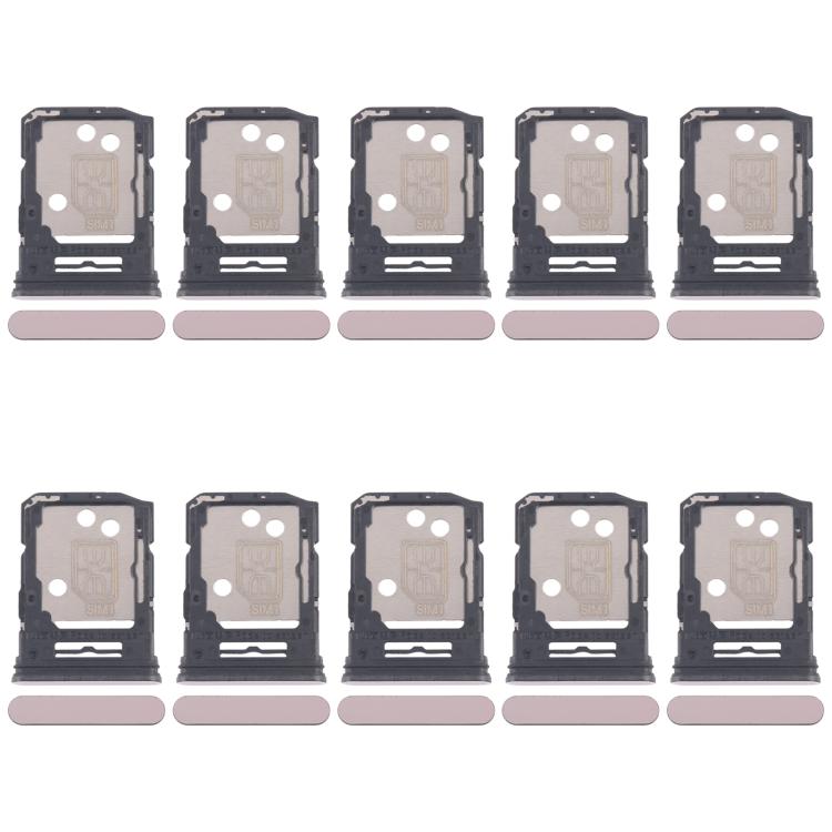 For OPPO Reno12 Pro CPH2629 10pcs Original SIM Card Tray + SIM Card Tray / Micro SD Card Tray, For OPPO Reno12 Pro (Original)