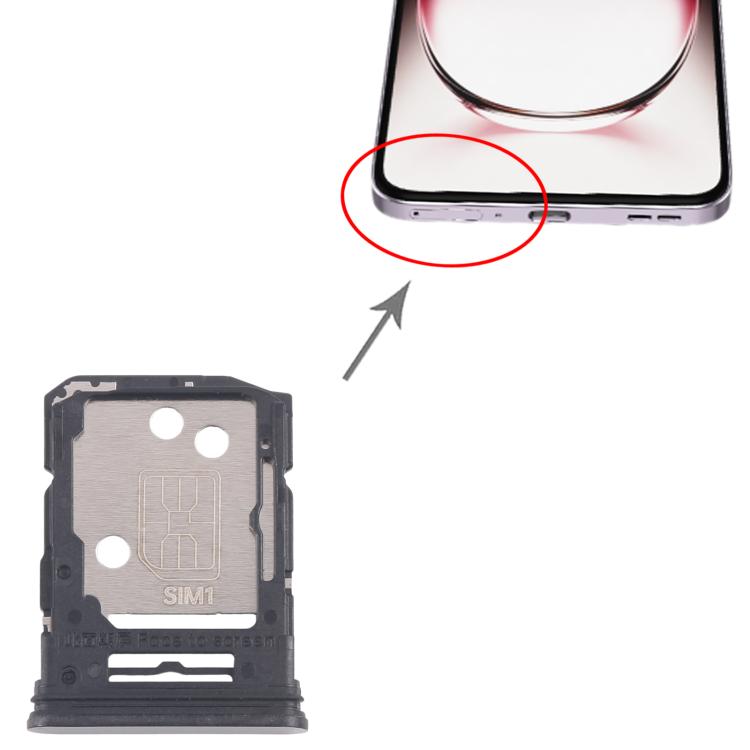 For OPPO Reno12 5G CPH2625 10pcs Original SIM Card Tray + SIM Card Tray / Micro SD Card Tray, For OPPO Reno12 5G (Original)