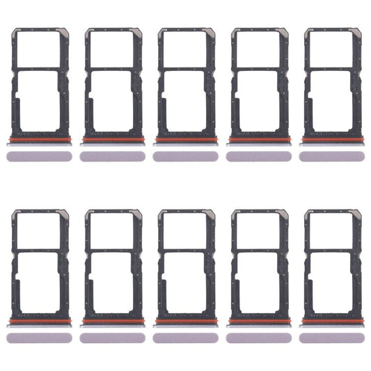 For OPPO A5 Pro 4G CPH2711 10pcs Original SIM Card Tray + SIM Card Tray / Micro SD Card Tray, For OPPO A5 Pro 4G(Original)