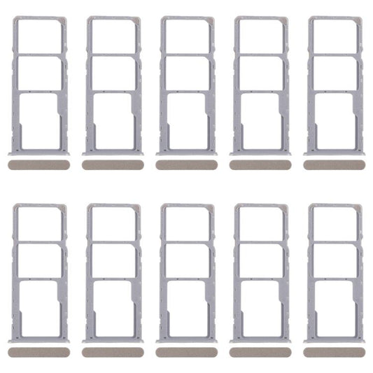 For Realme C53 India RMX3762 10pcs Original SIM Card Tray + SIM Card Tray + Micro SD Card Tray, For Realme C53 India(Original)