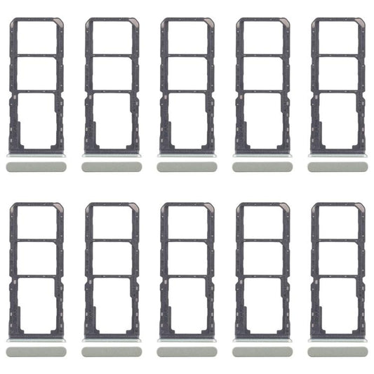 For Realme 11x 5G RMX3785 10pcs Original SIM Card Tray + SIM Card Tray + Micro SD Card Tray, For Realme 11x 5G(Original)