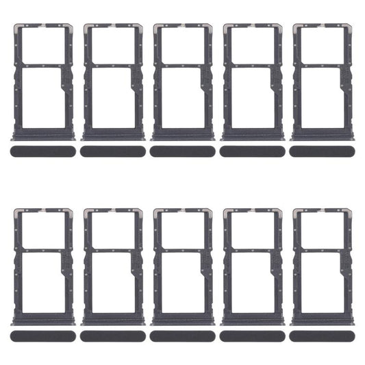 For Realme 10 Pro 5G RMX3663 RMX3660 RMX3661 10pcs Original SIM Card Tray + SIM Card Tray / Micro SD Card Tray, For Realme 10 Pro 5G(Original)