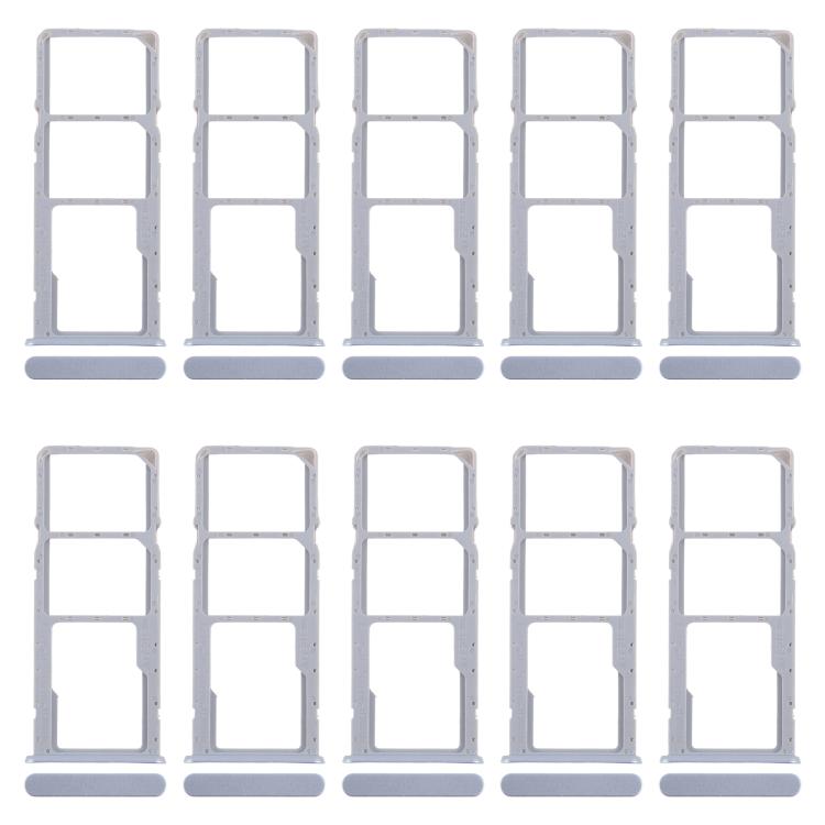 For Realme Narzo N63 4G 10pcs Original SIM Card Tray + SIM Card Tray + Micro SD Card Tray, For Realme Narzo N63 4G(Original)