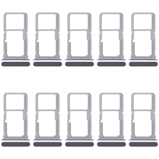 For Realme 14x 5G RMX5020 10pcs Original SIM Card Tray + SIM Card Tray / Micro SD Card Tray, For Realme 14x 5G (Original)