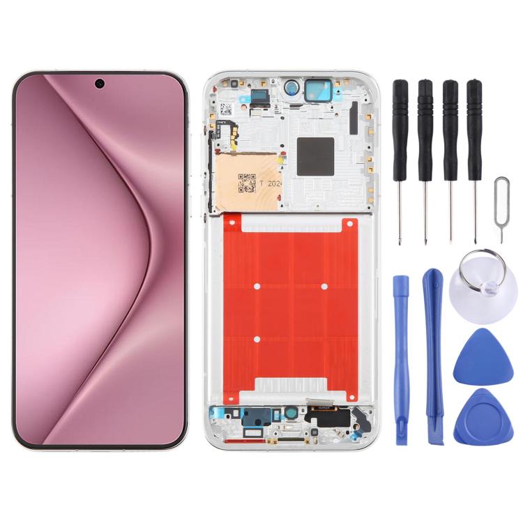 For Huawei Pura 70 Original LCD Screen Digitizer Full Assembly with Frame, For Huawei Pura 70(Original)