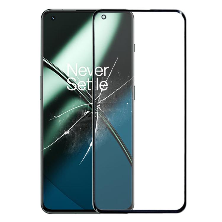 For OnePlus 11 Front Screen Outer Glass Lens with OCA Optically Clear Adhesive, For OnePlus 11