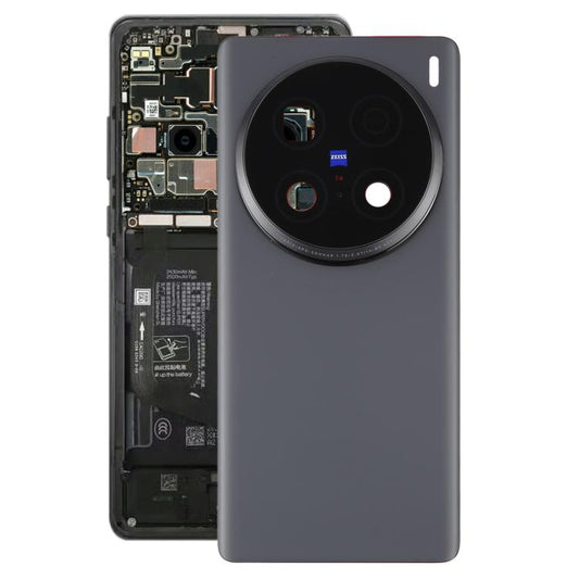 For vivo X100 Ultra 5G V2366GA V2366HA Original Back Cover with Camera Lens Cover, For vivo X100 Ultra 5G(Original with Camera Cover)