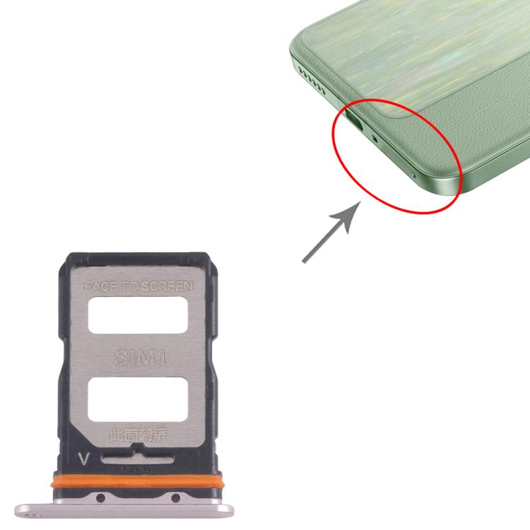 For Xiaomi Civi 4 Pro 10pcs SIM Card Tray + SIM Card Tray, For Xiaomi Civi 4 Pro