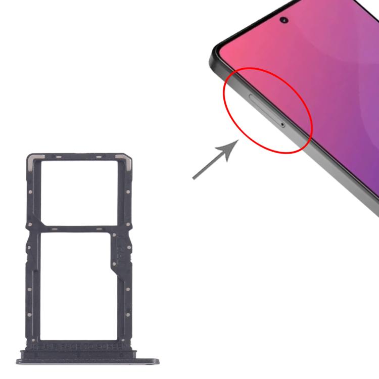 For Xiaomi Poco X6 Neo 5G 10pcs Original SIM Card Tray + SIM Card Tray / Micro SD Card Tray, For Xiaomi Poco X6 Neo 5G