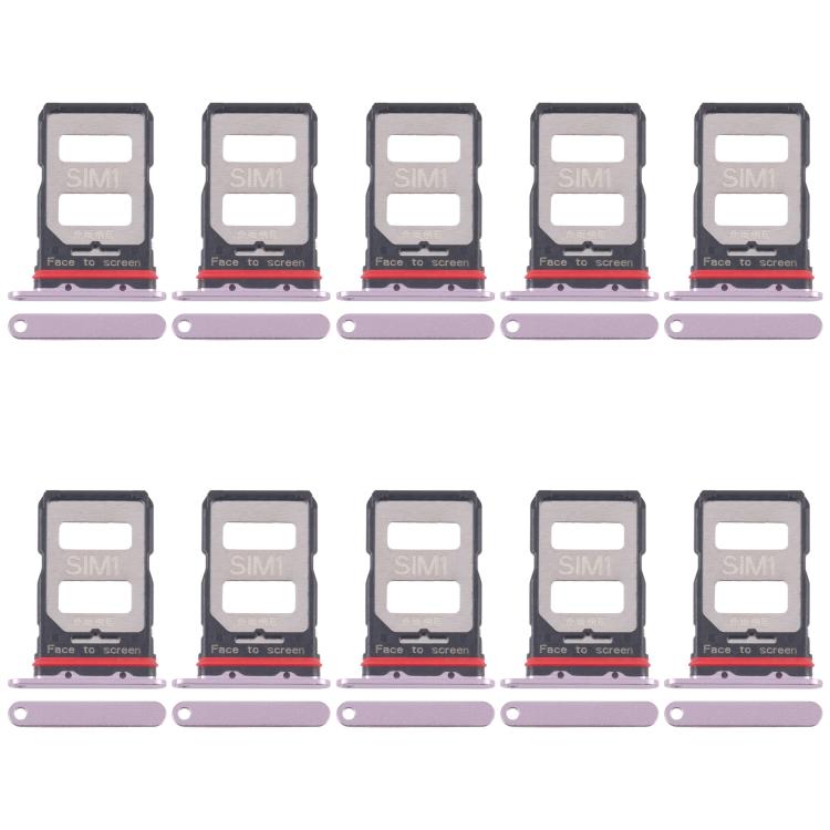 For Xiaomi Redmi K70 Pro 10pcs SIM Card Tray + SIM Card Tray, For Xiaomi Redmi K70 Pro