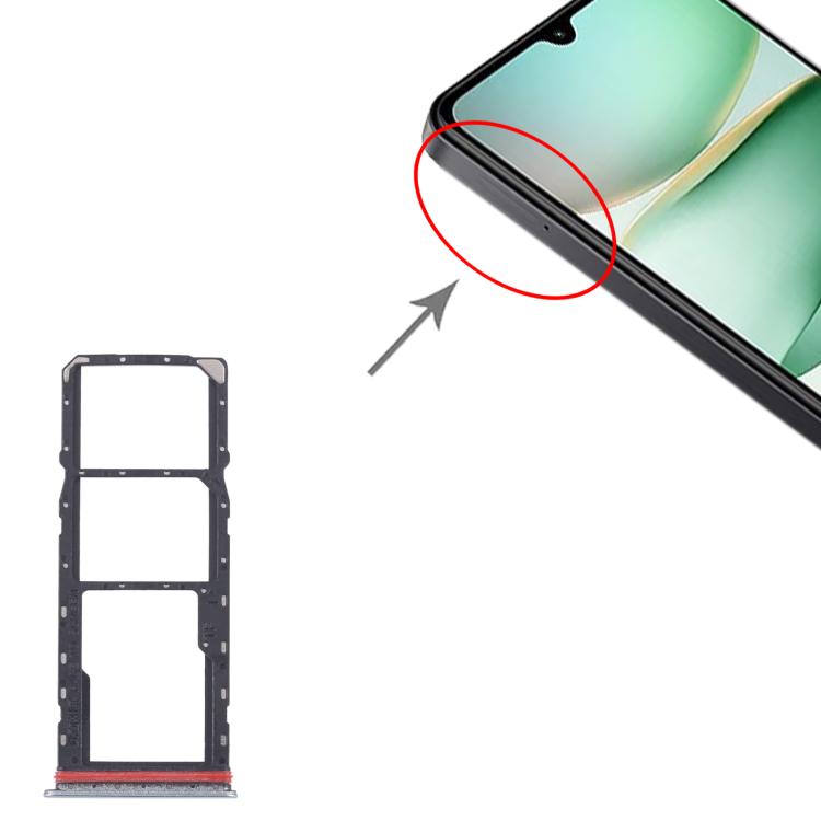For Xiaomi Redmi A5 4G 10pcs SIM Card Tray + SIM Card Tray + Micro SD Card Tray, For Xiaomi Redmi A5 4G