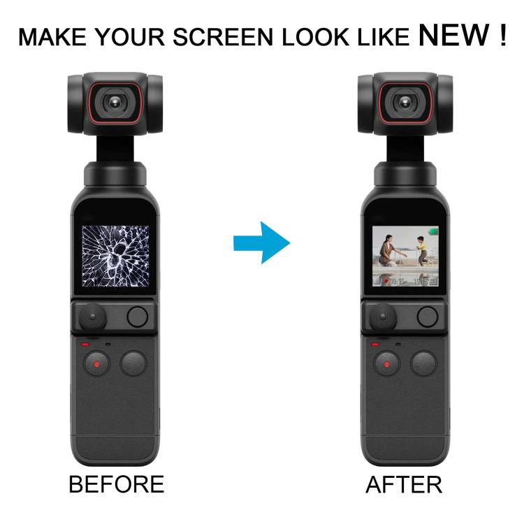 For DJI Osmo Pocket 2 Original LCD Screen with Digitizer Full Assembly, For DJI Osmo Pocket 2(Original)