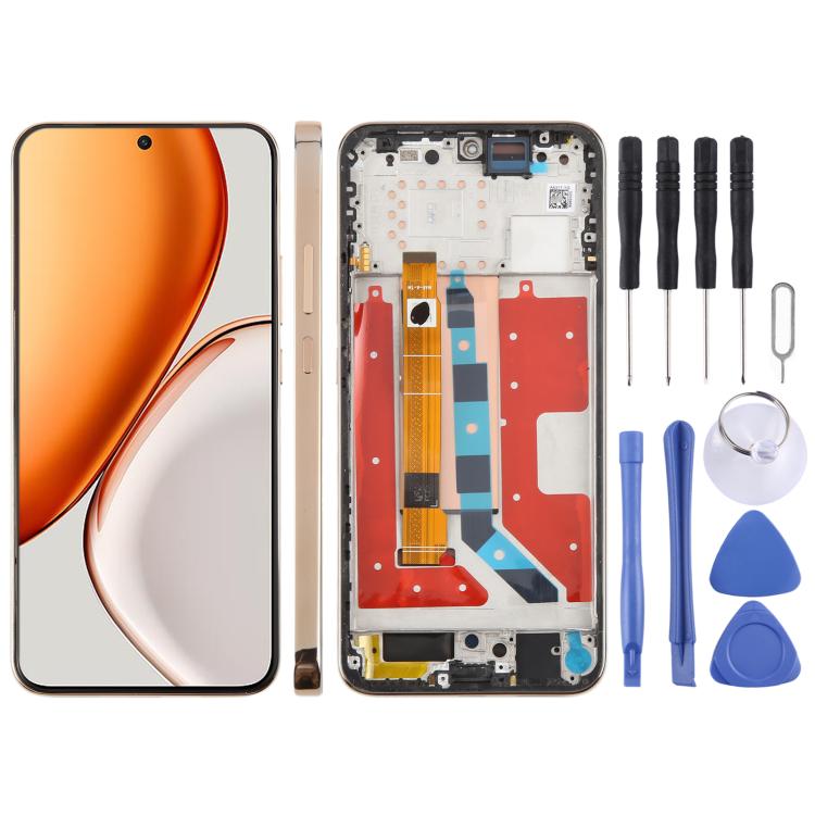 For Honor X9d Original LCD Screen Digitizer Full Assembly with Frame, For Honor X9d(Original)