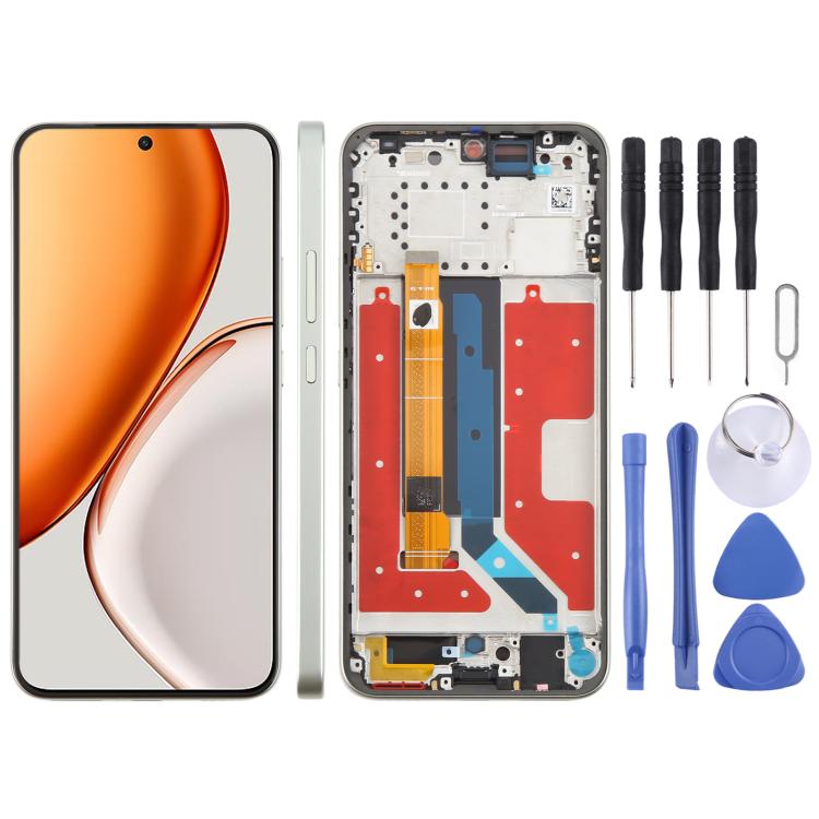 For Honor X70 Original LCD Screen Digitizer Full Assembly with Frame, For Honor X70(Original)