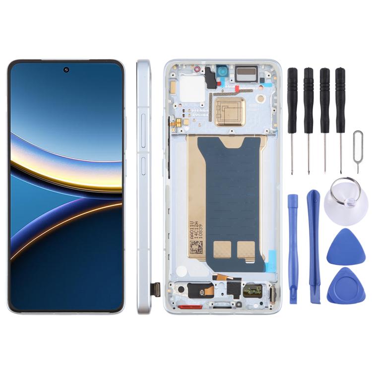 For Xiaomi Poco F7 Pro Original LCD Screen Digitizer Full Assembly with Frame, For Xiaomi Poco F7 Pro(Original)