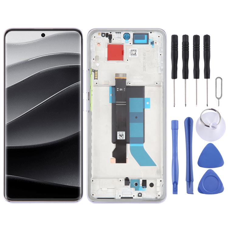 For Xiaomi Redmi Note 14 Pro 5G India Original LCD Screen Digitizer Full Assembly with Frame, For Xiaomi Redmi Note 14 Pro 5G India(Original)