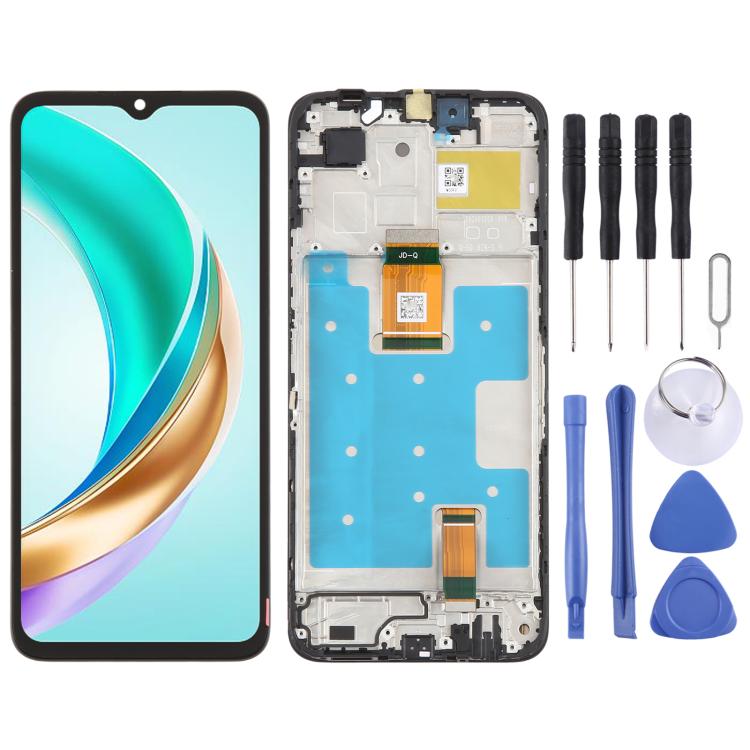 For Honor X6b Original LCD Screen Digitizer Full Assembly with Frame, For Honor X6b(Original)