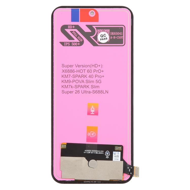 For Itel Super 26 Ultra S688LN TFT LCD Screen with Digitizer Full Assembly, For Itel Super 26 Ultra(TFT)