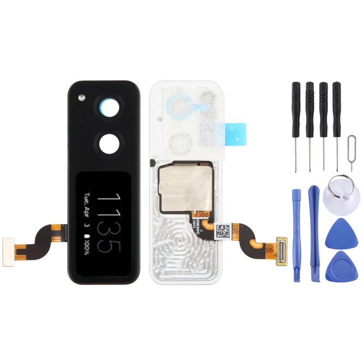 For Motorola Razr 40 / Razr Gen 3 Original LCD Secondary Screen with Digitizer Full Assembly, For Motorola Razr 40 / Razr Gen 3(Original,Secondary LCD)