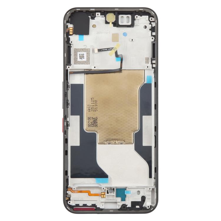 For ZTE nubia Neo 5 GT Z2570N Middle Frame Bezel Plate with Power Volume Button, For ZTE nubia Neo 5 GT