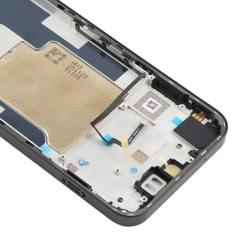 For ZTE nubia Neo 5 GT Z2570N Middle Frame Bezel Plate with Power Volume Button, For ZTE nubia Neo 5 GT