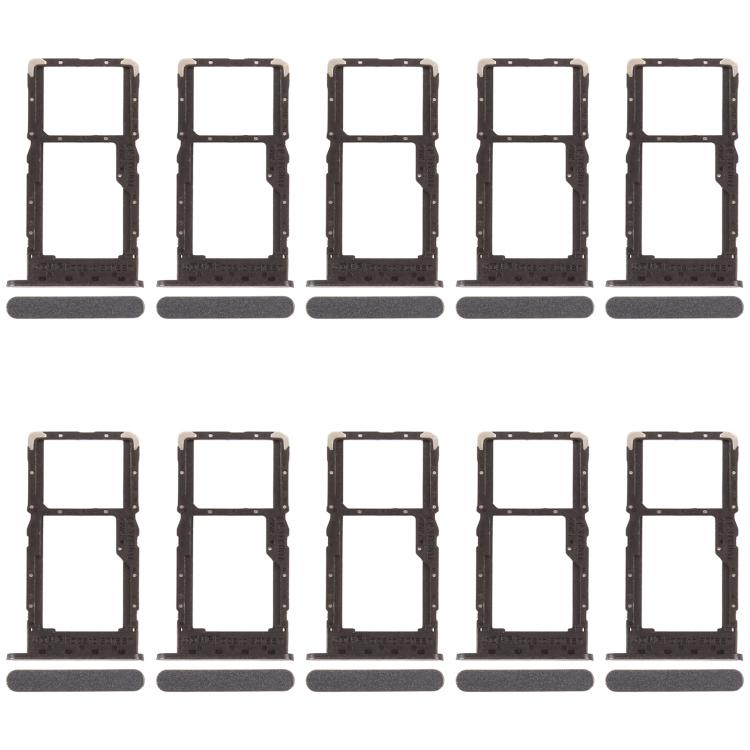 For OPPO A78 5G CPH2483 CPH2495 10pcs SIM Card Tray + SIM Card Tray / Micro SD Card Tray, For OPPO A78 5G