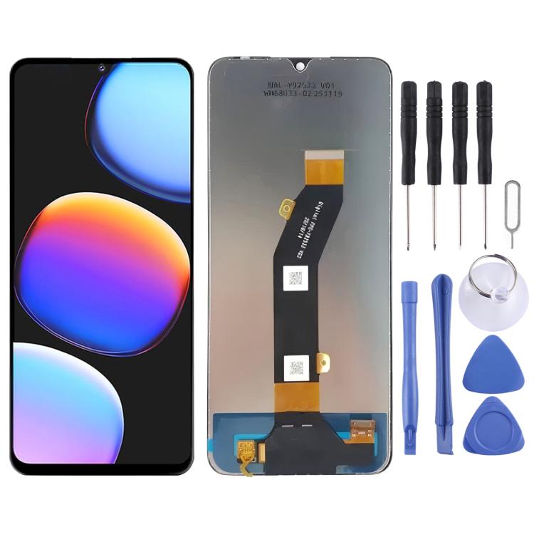 For ZTE Blade V80 Max IPS LCD Screen with Digitizer Full Assembly, For ZTE Blade V80 Max / nubia V80 Max