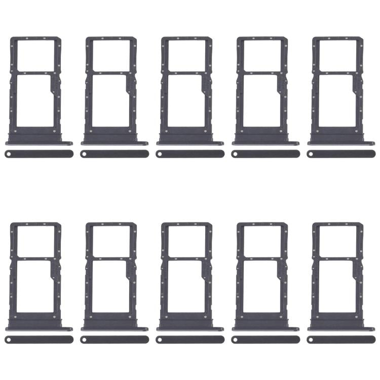 For Honor Play6T 10pcs Original SIM Card Tray + SIM Card Tray / Micro SD Card Tray, For Honor Play6T(10pcs Original)