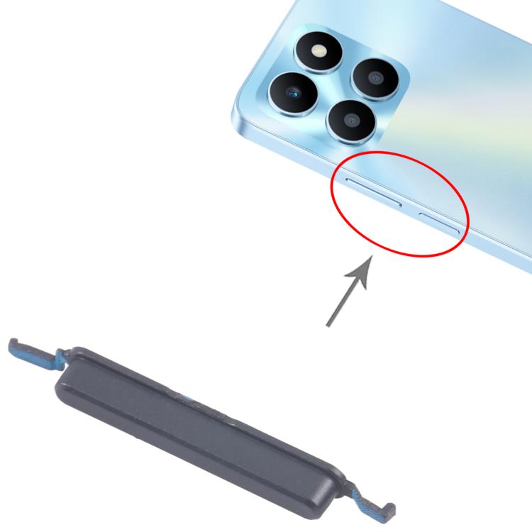 For Honor X6a 10pcs Original Volume Control Button, For Honor X6a(Original)