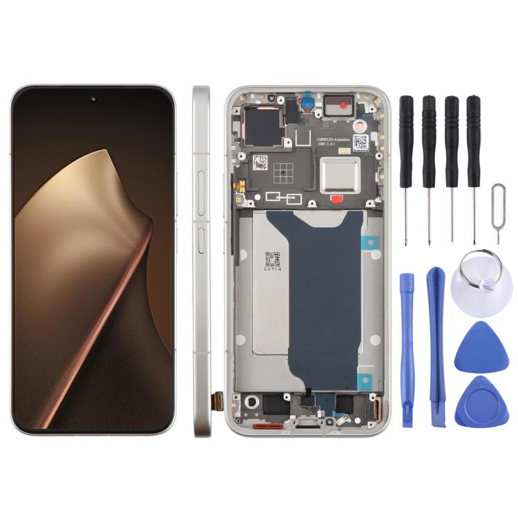 For Xiaomi 15T Pro Original LCD Screen Digitizer Full Assembly with Frame, For Xiaomi 15T Pro(Original)