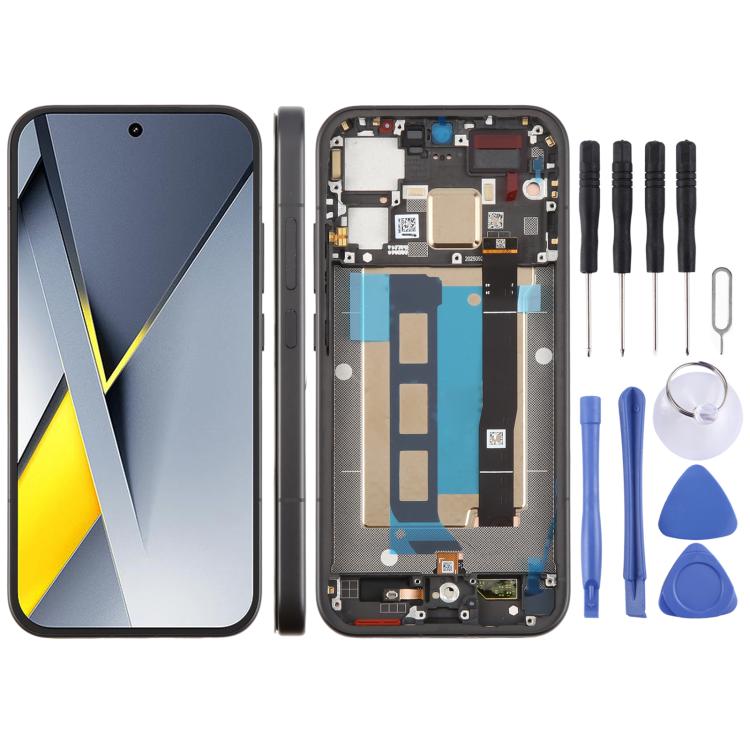 For Xiaomi Poco F8 Pro Original LCD Screen Digitizer Full Assembly with Frame, For Xiaomi Poco F8 Pro(Original)
