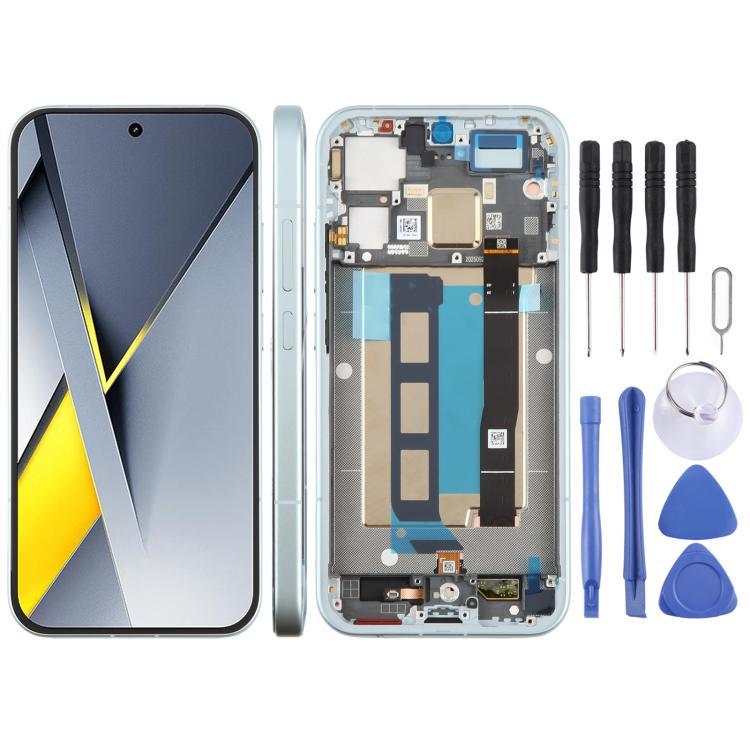 For Xiaomi Poco F8 Pro Original LCD Screen Digitizer Full Assembly with Frame, For Xiaomi Poco F8 Pro(Original)