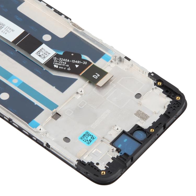 For Motorola Moto G17 Power Original LCD Screen Digitizer Full Assembly with Frame, For Motorola Moto G17 Power(Original)