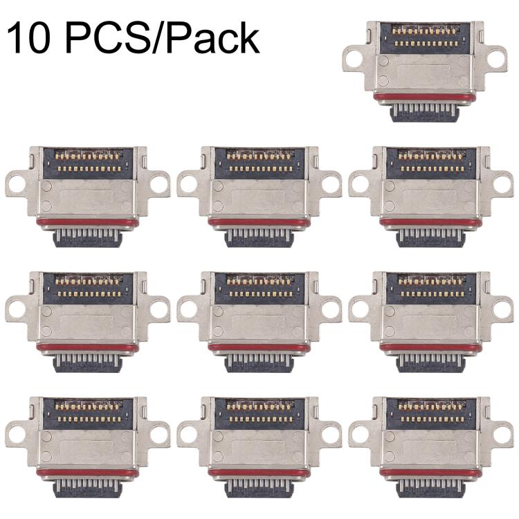 For Galaxy Tab Active Pro SM-T545/T540 10pcs Original Charging Port Connector, For Galaxy Tab Active Pro(Original)