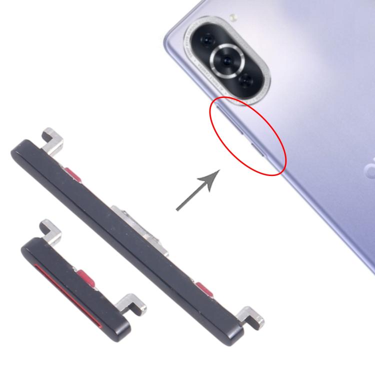 For Huawei nova 10 Pro 10pairs Power Button and Volume Control Button, For Huawei nova 10 Pro(Original)
