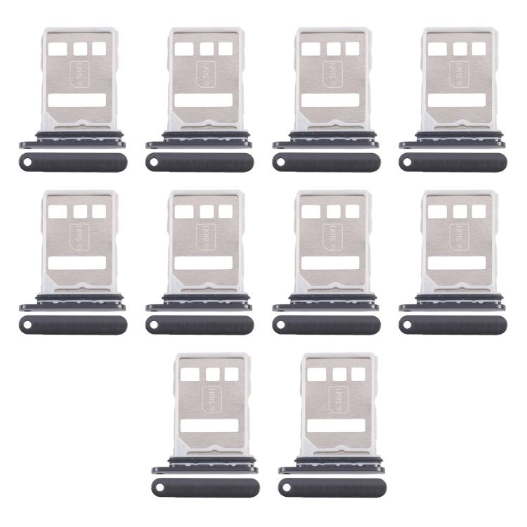 For Huawei Pura 80 Pro 10pcs Original SIM Card Tray + SIM Card Tray, For Huawei Pura 80 Pro(Original)