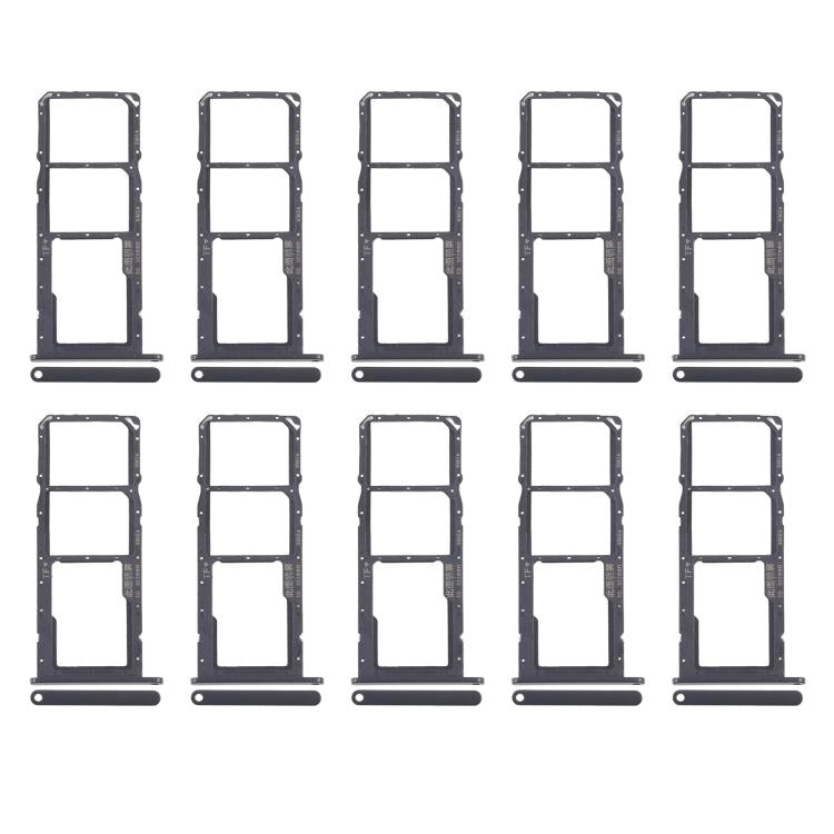 For Huawei Y7a 10pcs Original SIM Card Tray + SIM Card Tray + Micro SD Card Tray, For Huawei Y7a(Original)