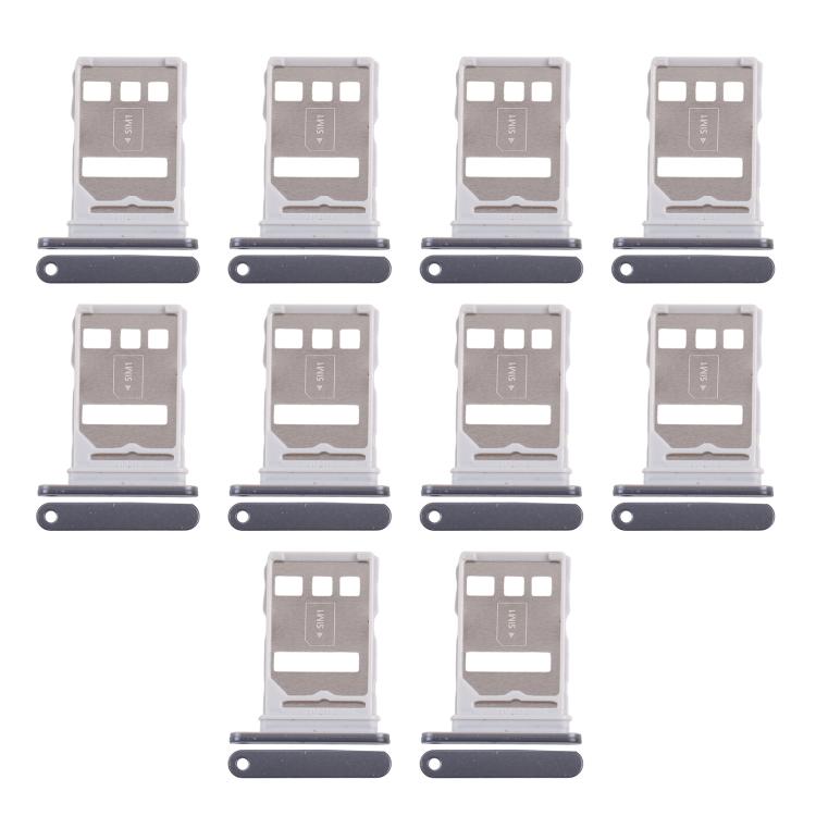 For Huawei nova 10 Pro 10pcs Original SIM Card Tray + SIM Card Tray, For Huawei nova 10 Pro(Original)