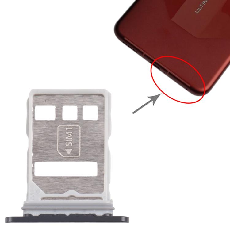 For Huawei Mate 60 10pcs Original SIM Card Tray + NM Card Tray, For Huawei Mate 60(Original)