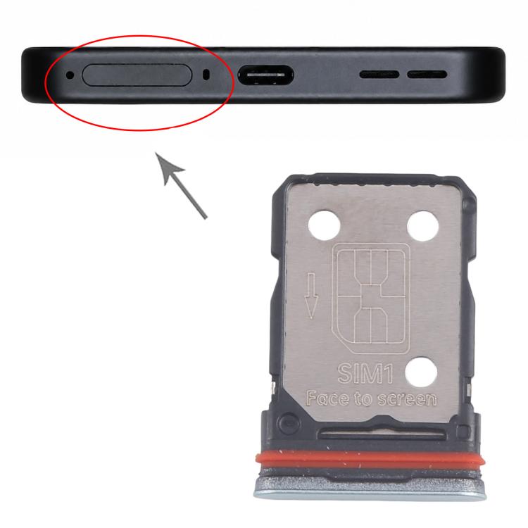 For OnePlus Turbo 6 SIM Card Tray + SIM Card Tray, For OnePlus Turbo 6