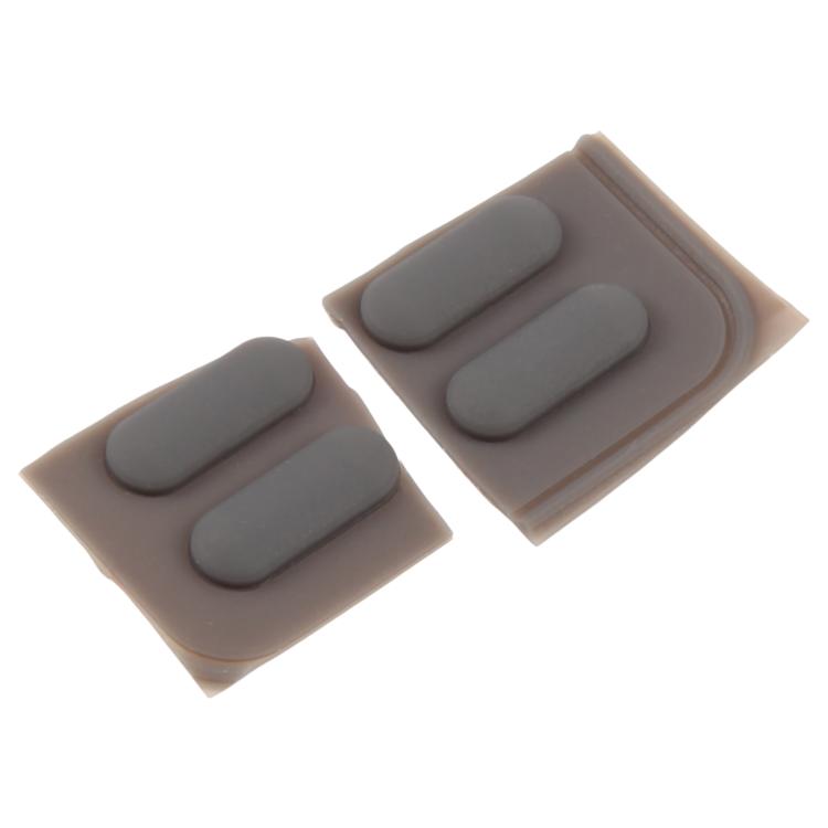 For Dell Latitude E5410 Bottom Case Rubber Mats Set with Adhesive Backing, For Dell Latitude E5410(Dark Gray)