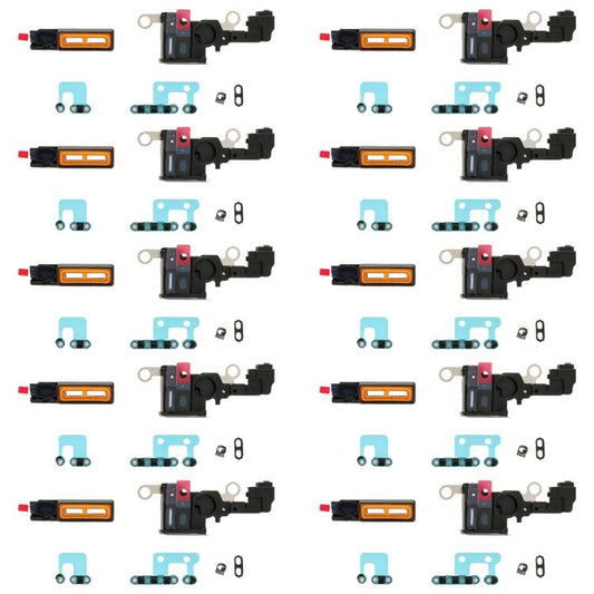 For iPhone 16e 10sets Speaker Ringer Buzzer Dustproof Mesh, For iPhone 16e