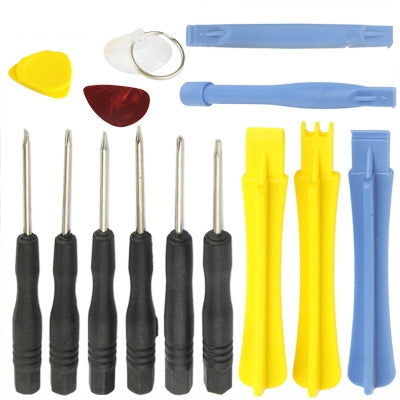 14 in 1 (Screwdrivers + Plastic Opening Tools) Professional Premium Precision Phone Disassembly Tool, 14 in 1
