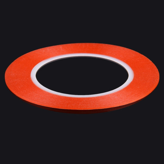 1mm Width Double Sided Adhesive Sticker Tape for iPhone / Samsung / HTC Mobile Phone Touch Panel Repair, Length: 25m, Width: 1mm(Red)
