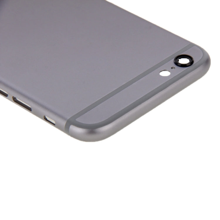 6 in 1 for iPhone 6 (Back Cover + Card Tray + Volume Control Key + Power Button + Mute Switch Vibrator Key + Sign) Full Assembly Housing Cover, For iPhone 6 (6 in 1)