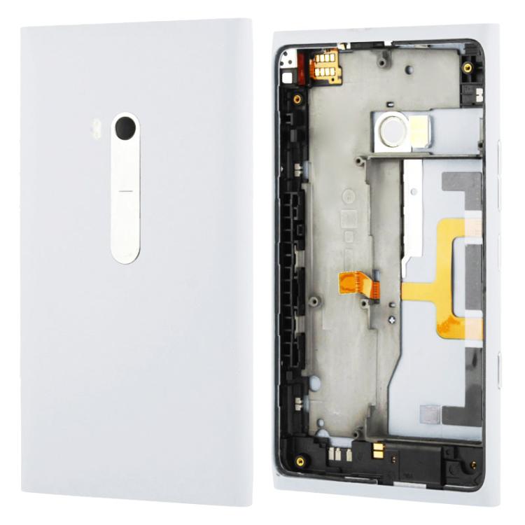 High Quality Housing Battery Back Cover With Side Button Flex Cable for Nokia Lumia 900, For Nokia Lumia 900